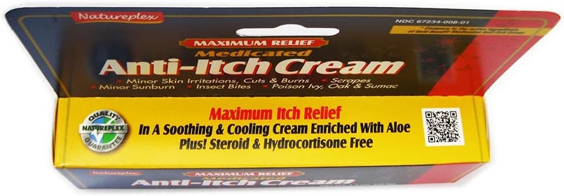 Natureplex Maximum Relief Medicated Anti-Itch Cream 12 Pack - Image 3