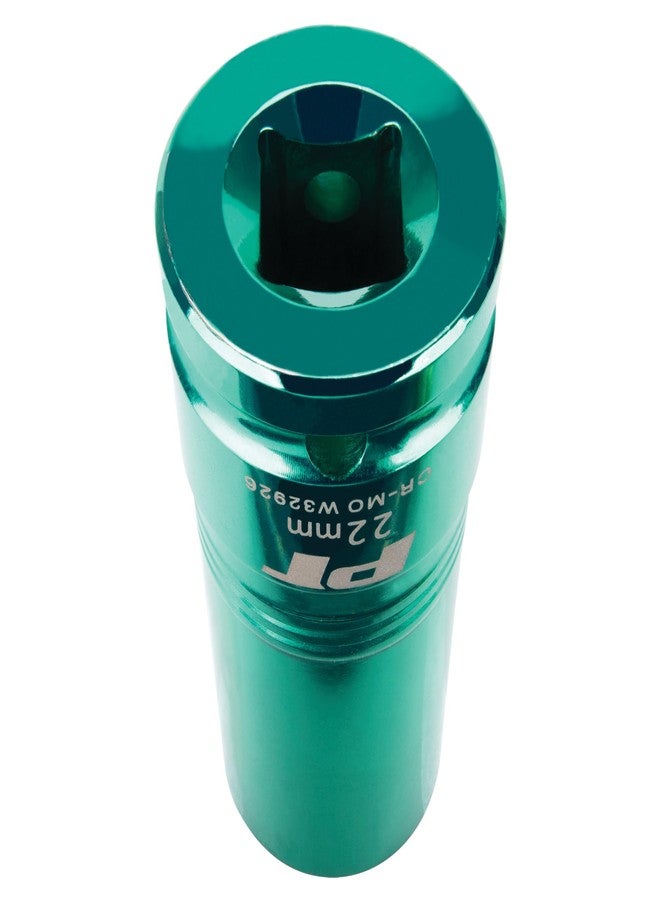Performance Tool W32926 1/2-Inch Impact Drive 22mm Thin Wall Socket, 1/2-Inch Impact Drive 22mm , Teal - Image 4