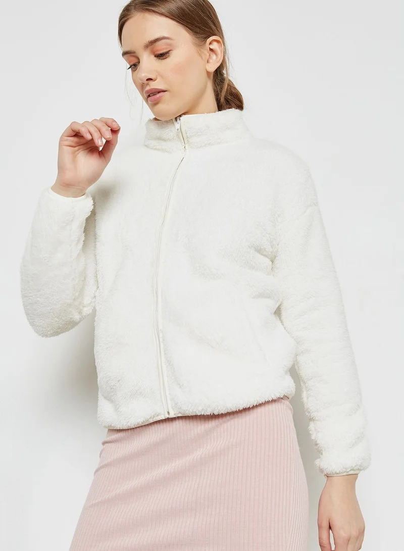 FOREVER 21 Faux Fur Jacket