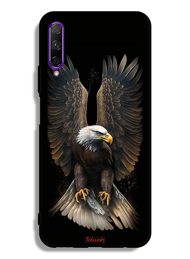 Tolwak Huawei Y9s Protective Case Cover Eagle Spread Wings - Image 2