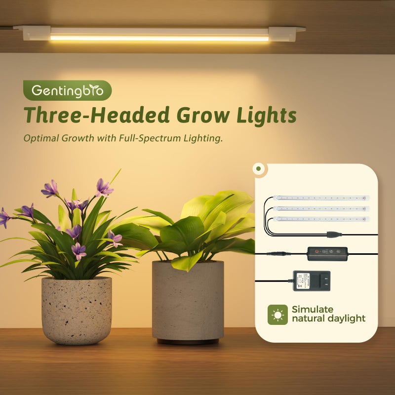 GENTINGBRO Plant Stand Indoor with Grow Lights for Indoor Plants 62.2'' Tall Plant Shelf 12 Tiers Sturdy Plant Rack for Plants Dispaly for Living Room Garden Patio Decor - Image 2