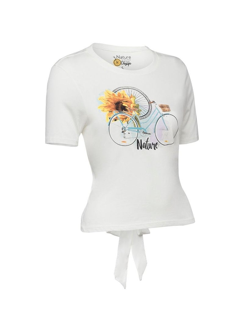 Biggdesign Women's T-Shirt Printed Short Sleeve Soft Cotton Casual  - Image 2