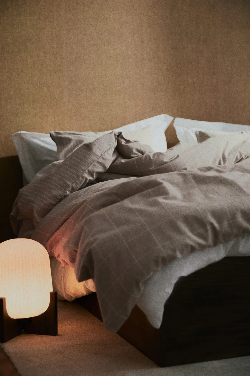 H&M Flannel duvet cover set