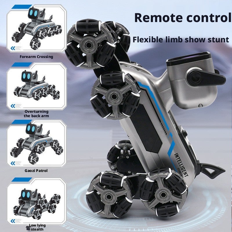Smart Remote Control Robot Dog with Gesture Sensing and 8-Wheel Drifting - Image 2