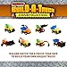 POPULAR PLAYTHINGS Magnetic BuildATruck Set Construction Vehicle Toys for Toddlers Play Gifts for Boys Ages 2 Up 5 Pieces - Image 3