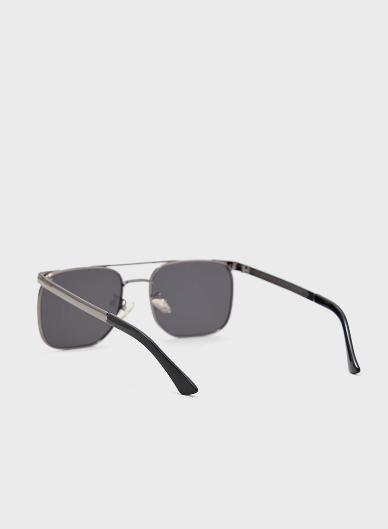 Seventy Five Casual Square Aviator Sunglasses - Image 2