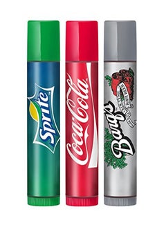Lip Smacker Coca-Cola Lip Balm Trio - Sprite, Coca-Cola, Barq'S Root Beer 3-Pack  - Image 2