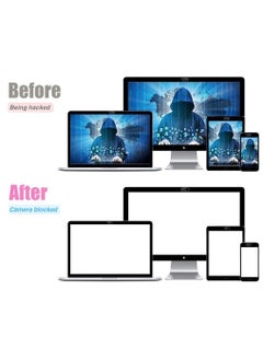 Y&D Privacy Cover, Webcam Cover Slim for Laptop, MacBook Pro, iMac, iMac Mini, iPad iPhone, Desktop, Tablet, Sliding (6 Pieces &Pink)  - Image 2
