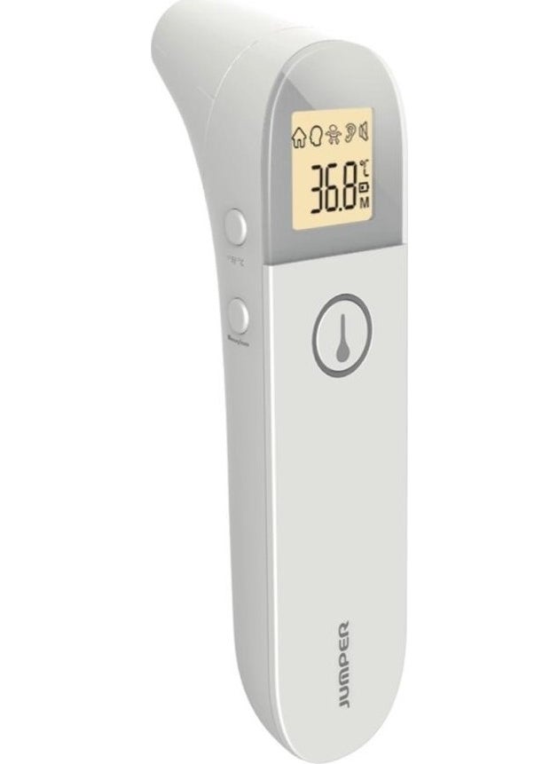 jumper Non-Contact Thermometer Forehead and Ear White-Grey  - Image 1