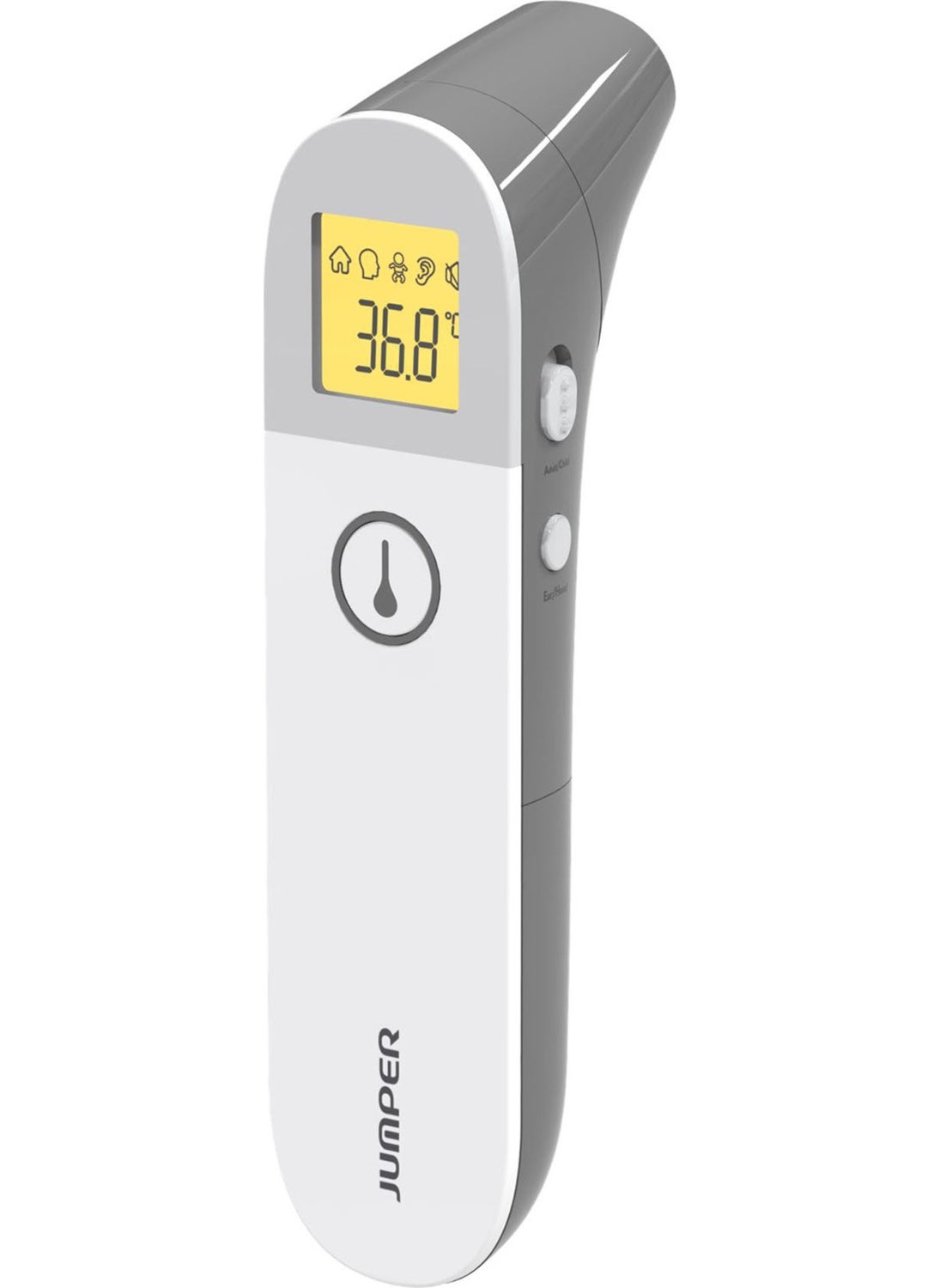 jumper Non-Contact Thermometer Forehead and Ear White-Grey  - Image 2