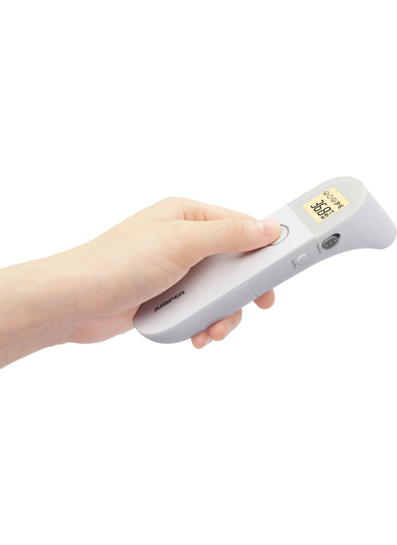 jumper - Non-Contact Thermometer Forehead and Ear White-Grey - Image 1