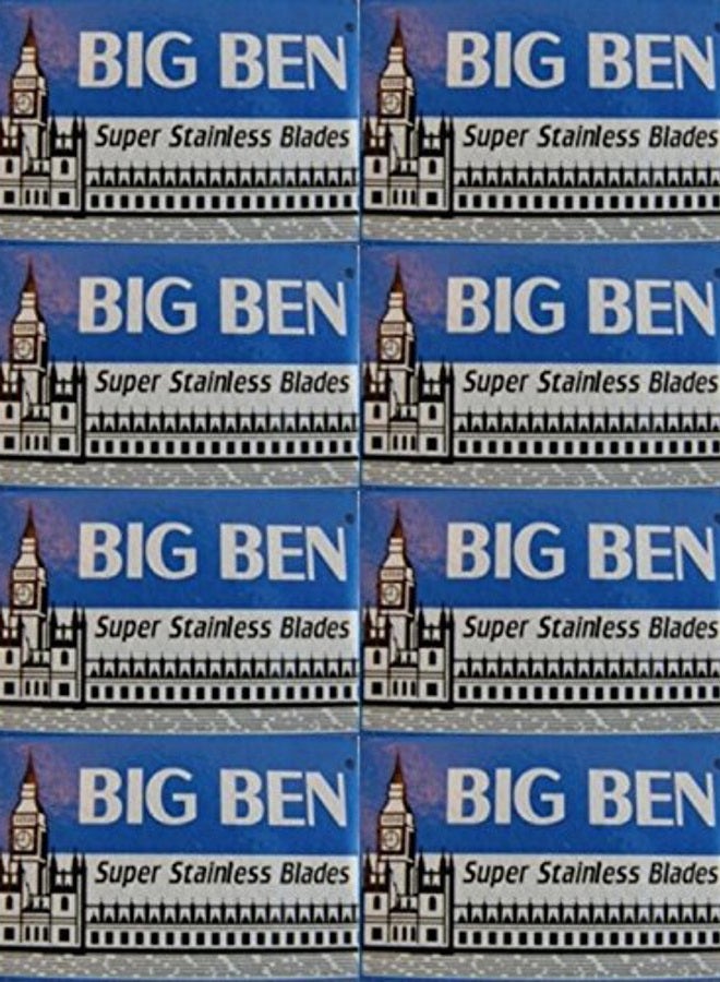 Lord 40 Big Ben Super Stainless Double Edge Razor Blades 
