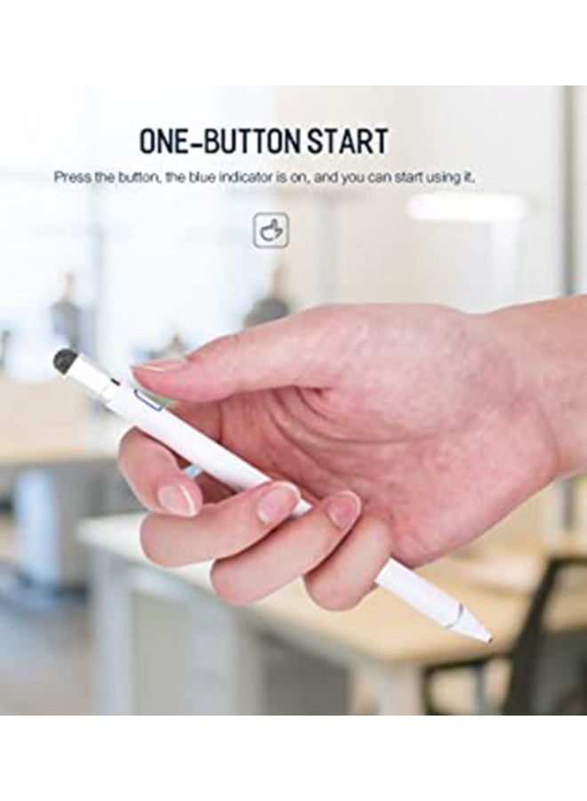 ريبنيو قلم ستايلس سعوي لجهاز آبل آيباد برو أبيض - Image 4