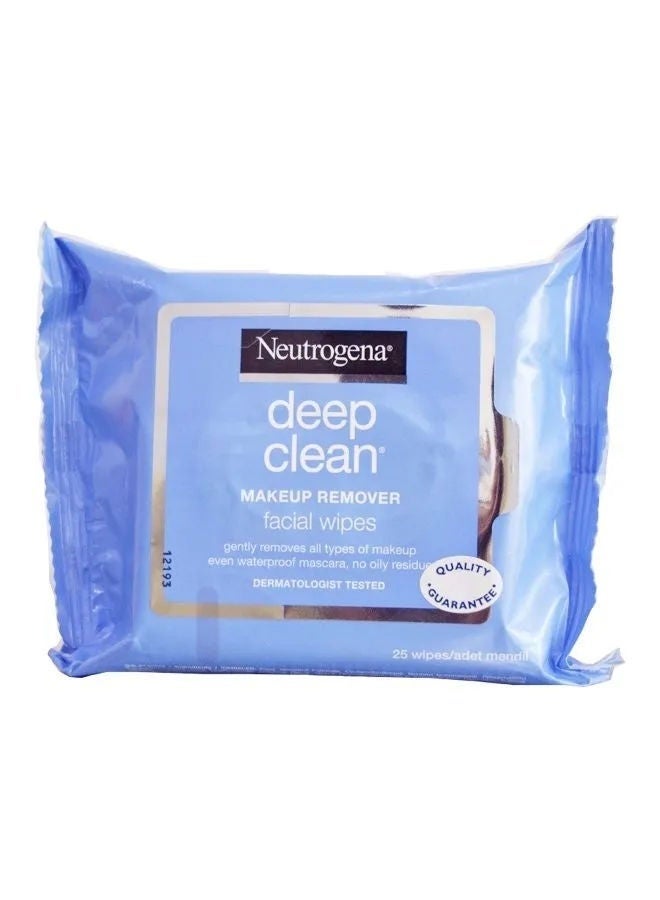 Neutrogena مناديل إزالة المكياج العميق، 25 قطعة