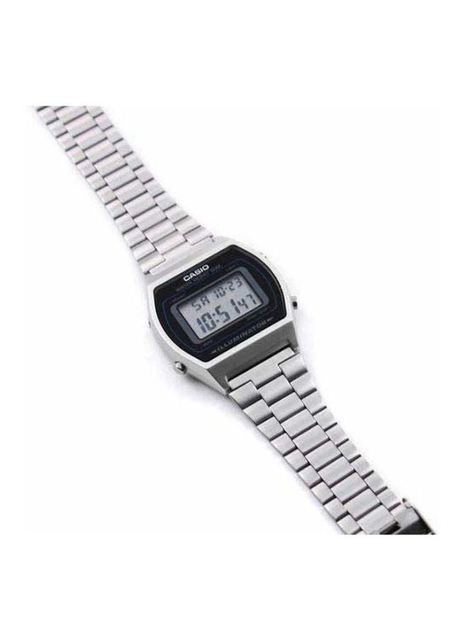 CASIO Unisex LED Quartz Digital Watch B640WD-1AVDF - 35 mm - Silver - Image 5