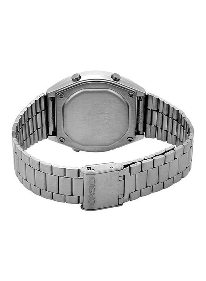 CASIO Unisex LED Quartz Digital Watch B640WD-1AVDF - 35 mm - Silver - Image 2