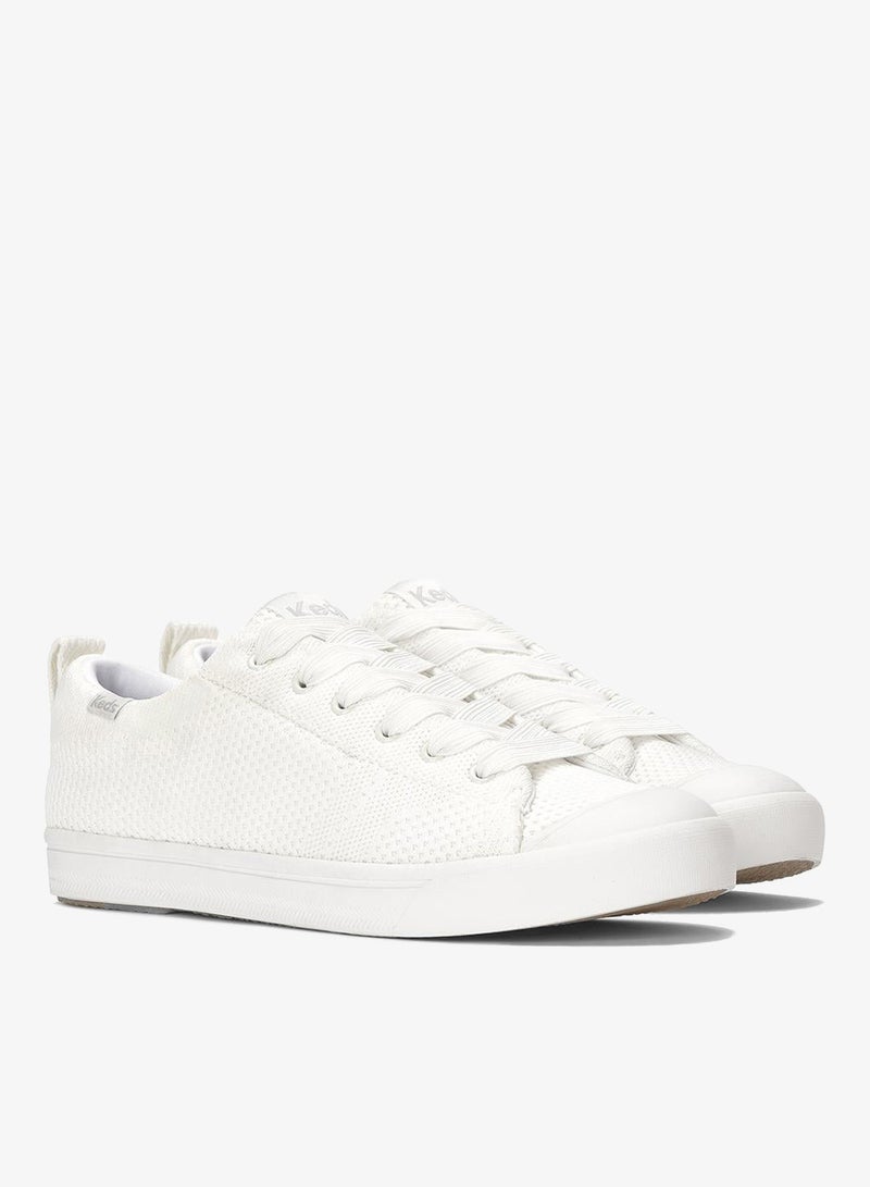 Keds كِدز حذاء كروز النسائي بدون أربطة كاجوال باللون الأبيض - Image 5