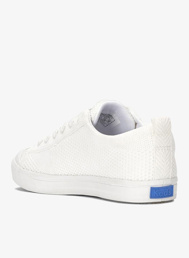 Keds كِدز حذاء كروز النسائي بدون أربطة كاجوال باللون الأبيض - Image 4