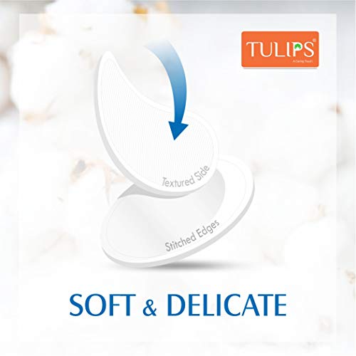 Tulips Cotton Pads (100 pc (Pack of 3)) - Image 3