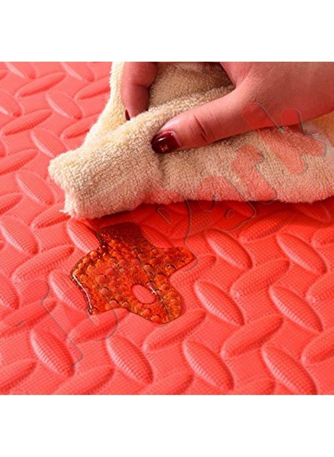 Toy Park - Toy Park Interlocking EVA Foam Mats, 16 SQ FT 4 PCS Soft Puzzle Play Mat for Kids Baby Crawling & Playing, 60x60cmx12mm Protective Floor Tile Set for Gym, Bedroom-Non Toxic Eva Mat (12mm Thickness) - Image 1