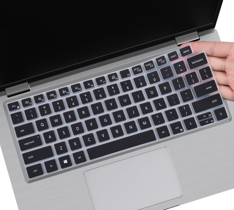 CaseBuy Keyboard Cover for Dell Latitude 3440 3450 5450 5440 5420 5430 5431 14", Latitude 7410 7420 7430 7440 7450 9420 9430 14", Latitude 16" 7650 7640, Latitude 9510 9520 7520 15.6" 2024-2022 Laptop -Black - Image 1