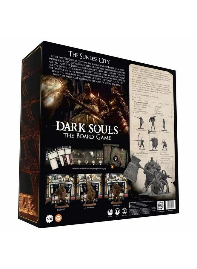 Steamforged Games دارك سولز: لعبة اللوح - مجموعة المدينة بلا شمس الأساسية - لعبة لوح من ستيمفورجد جيمز - 1-3 لاعبين - 120-150 دقيقة من اللعب - ألعاب لليلة الألعاب العائلية - للمراهقين والبالغين من عمر 14 عامًا وما فوق - Image 2