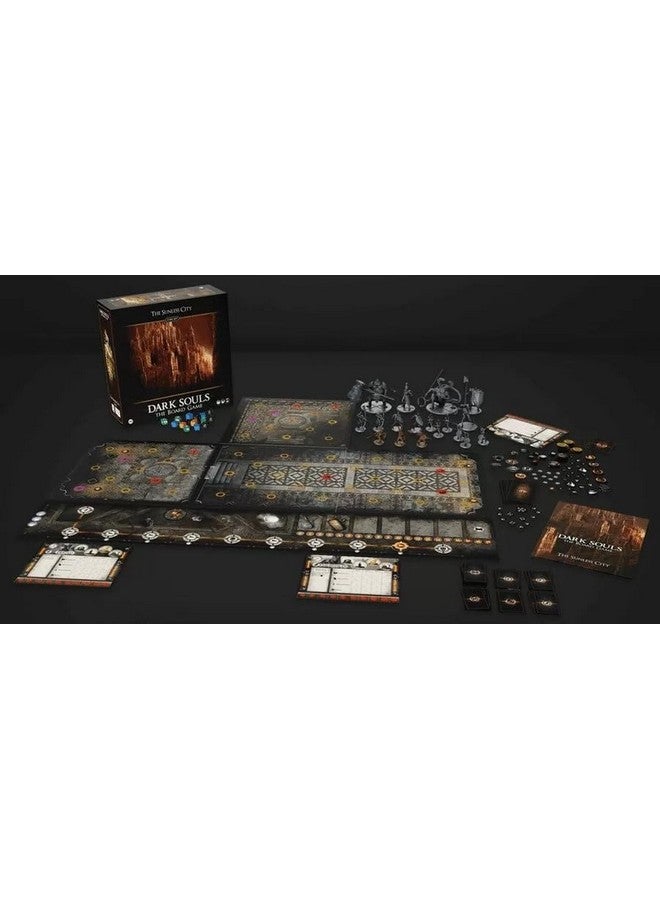 Steamforged Games دارك سولز: لعبة اللوح - مجموعة المدينة بلا شمس الأساسية - لعبة لوح من ستيمفورجد جيمز - 1-3 لاعبين - 120-150 دقيقة من اللعب - ألعاب لليلة الألعاب العائلية - للمراهقين والبالغين من عمر 14 عامًا وما فوق - Image 3