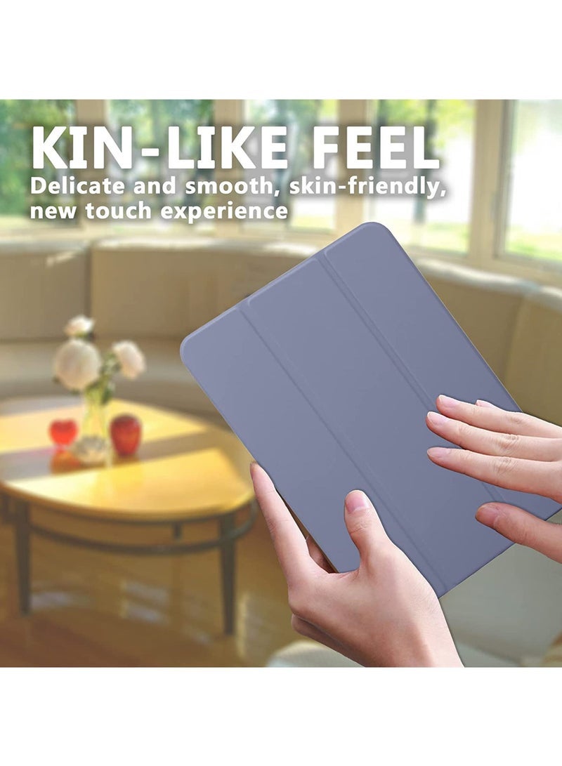 كابتن تيك جراب يناسب جهاز iPad الجديد من الجيل العاشر 10.9 بوصة 2022 جراب iPad رفيع مزود بحامل TPU وغطاء خلفي شفاف وغطاء ذكي مع 【إيقاظ / سكون تلقائي】 【واقي شاشة】 - Image 4