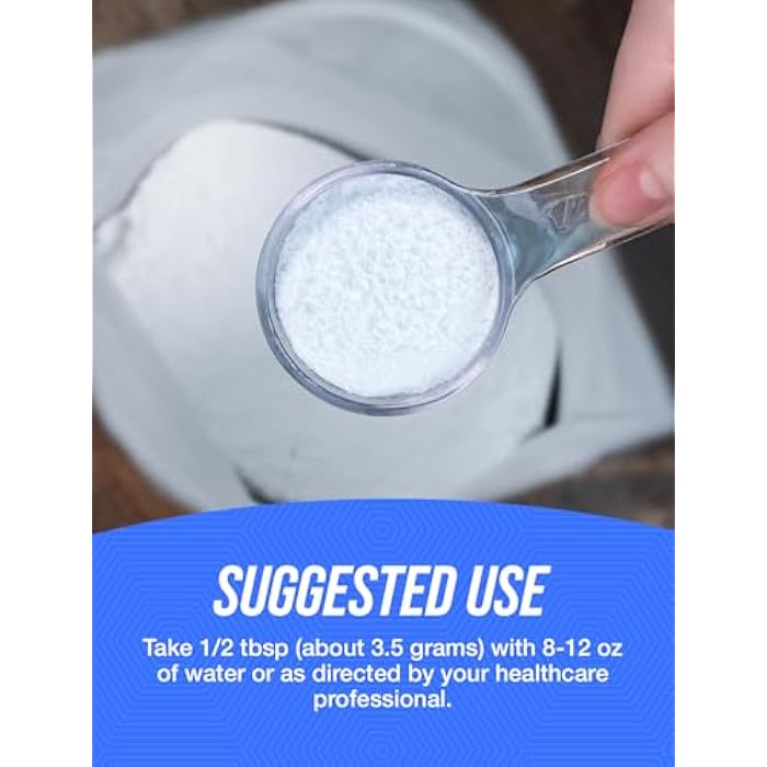 BulkSupplements.com Magnesium Citrate Powder - Magnesium Supplement, Mineral Supplement - Pure & Gluten Free, 3.5g per Serving, 500g (1.1 lbs) (Pack of 1) - Image 4