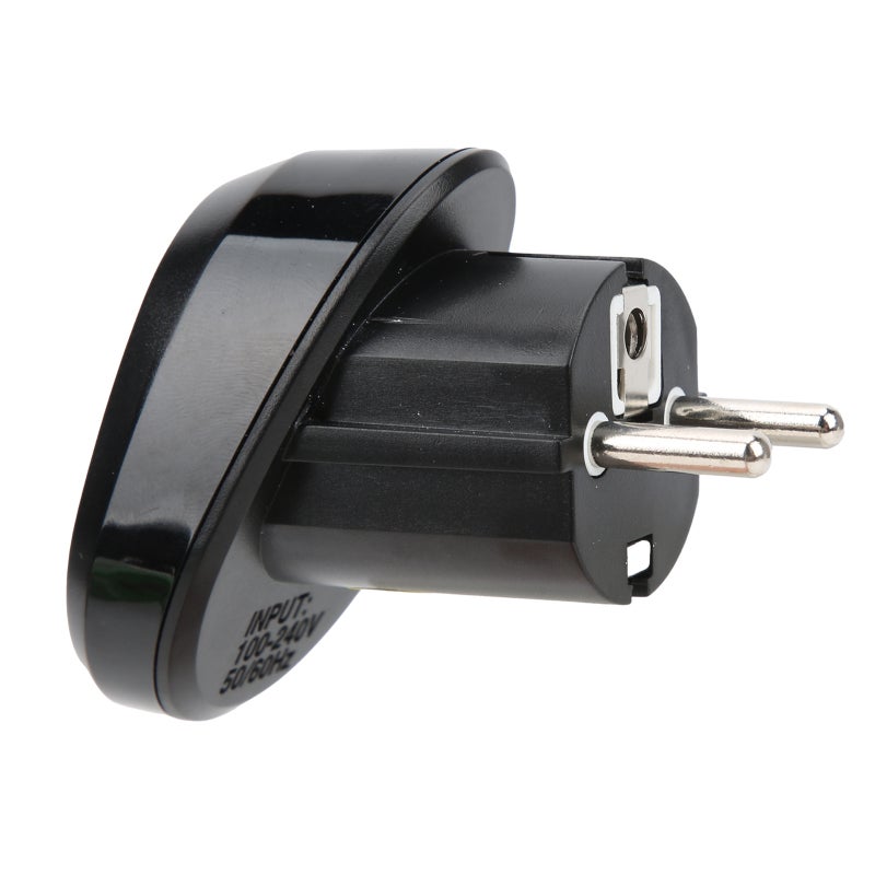 Socket Tester: Compact ABS Construction - Leakage Protection Voltage Indicator for Home Office Commercial Safety Inspection - Image 3