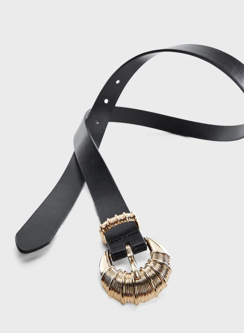 MANGO Nils Allocated Hole Belts