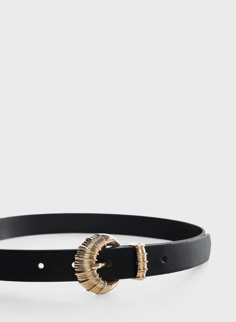 MANGO Nils Allocated Hole Belts