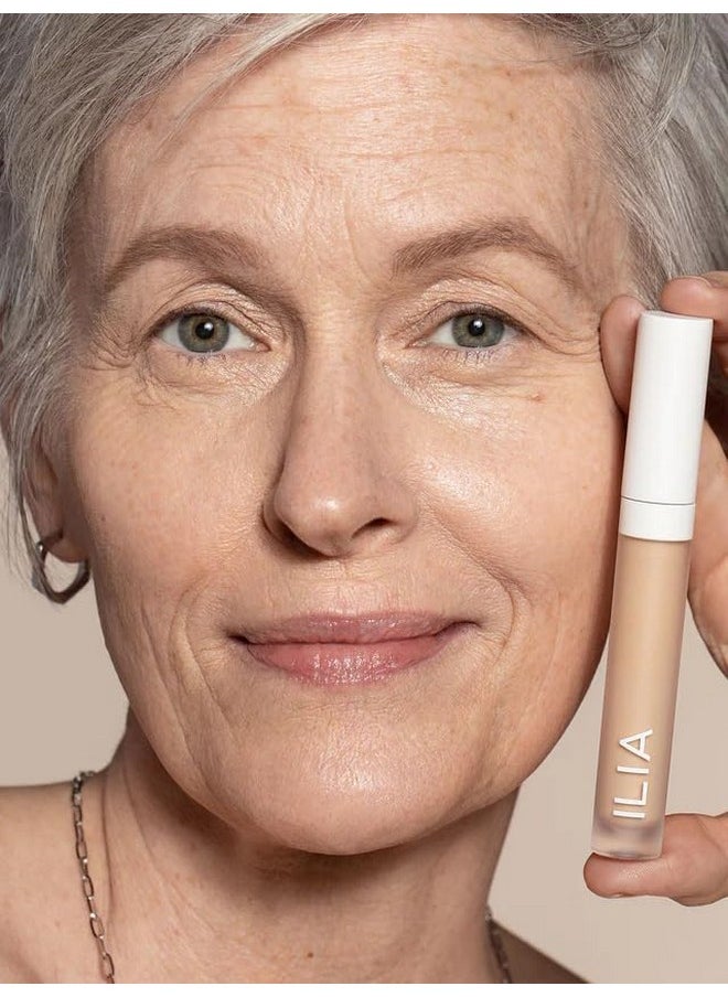 ILIA ILIA - True Skin Serum Concealer | Non-Comedogenic, Cruelty-Free, Vegan, Safe For Sensitive Skin, Reduces Appearance of Dark Circles + Blemishes (Burdock SC1.75, 0.16 oz | 5 ml)  - Image 3