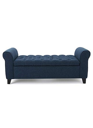 BLACK OAK IF07 Upholstered Flip top Storage Bench 2 Seater Sofa Couch Poufffe Storage Ottoman (Blue) - pzsku/ZD219F923E6B58C838F69Z/45/1744111629/47e04c4a-354f-4e48-8027-f904e1c66089