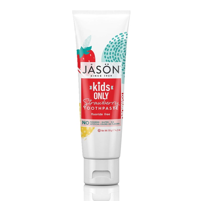 Jason Kids Only Strawberry Toothpaste 42 oz Pack of 3 - Image 1
