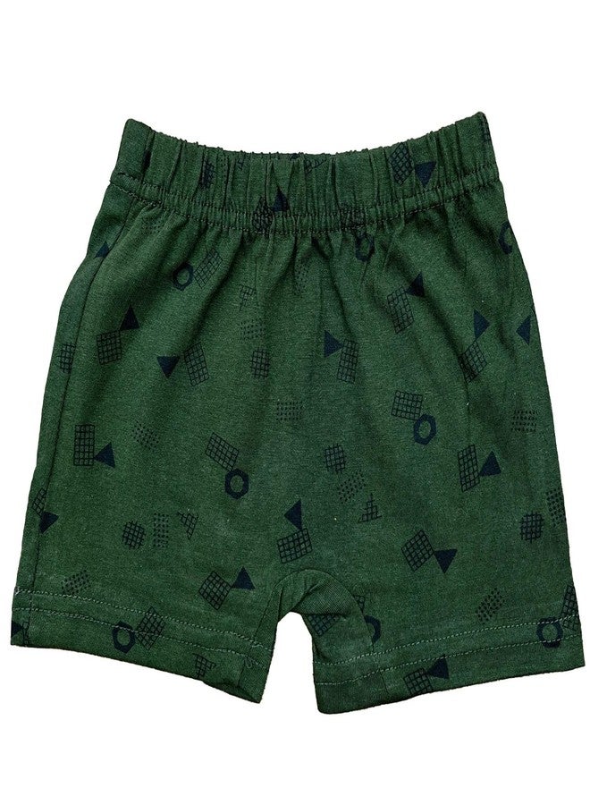 FASHA Pure Cotton Baby Bloomer - Unisex Toddler Underwear, Super Soft Breathable Briefs - Pack of 4 - Assorted Prints - Image 5