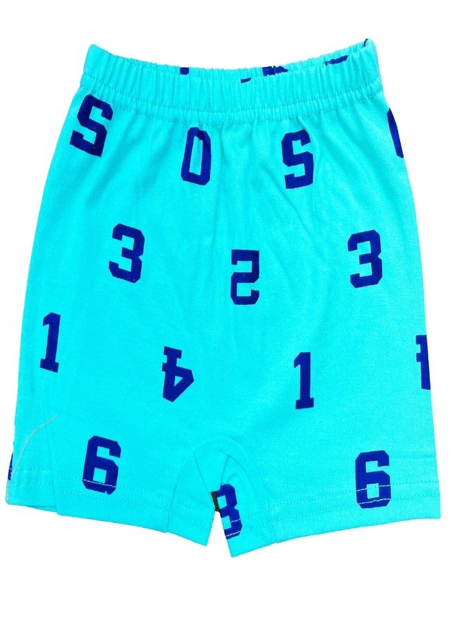 FASHA Pure Cotton Baby Bloomer - Unisex Toddler Underwear, Super Soft Breathable Briefs - Pack of 4 - Assorted Prints - Image 3