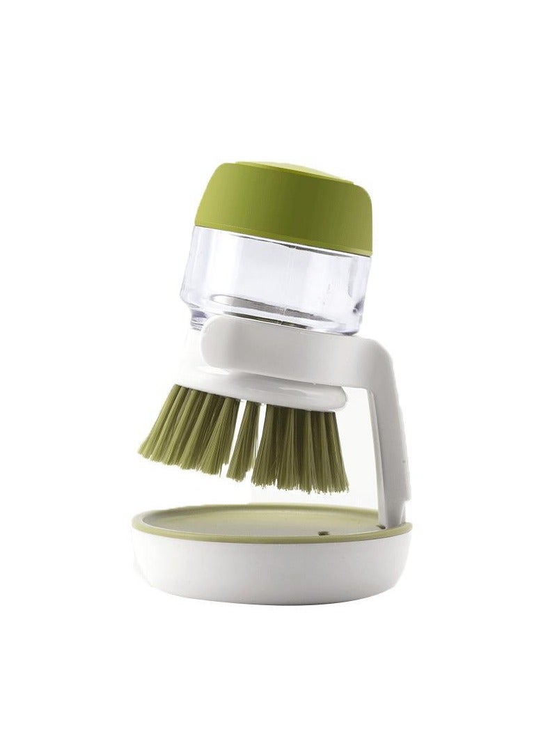 general Soap Palm Brush, Handheld Dish Soap Brush, Kitchen Dish Palm Brush, Mushroom Brush - Image 1