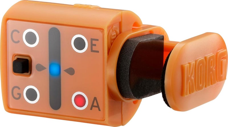 Korg MiniPitch Clip-on Ukulele Tuner - Orange - Image 3