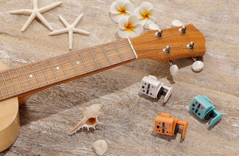 Korg MiniPitch Clip-on Ukulele Tuner - Orange - Image 2