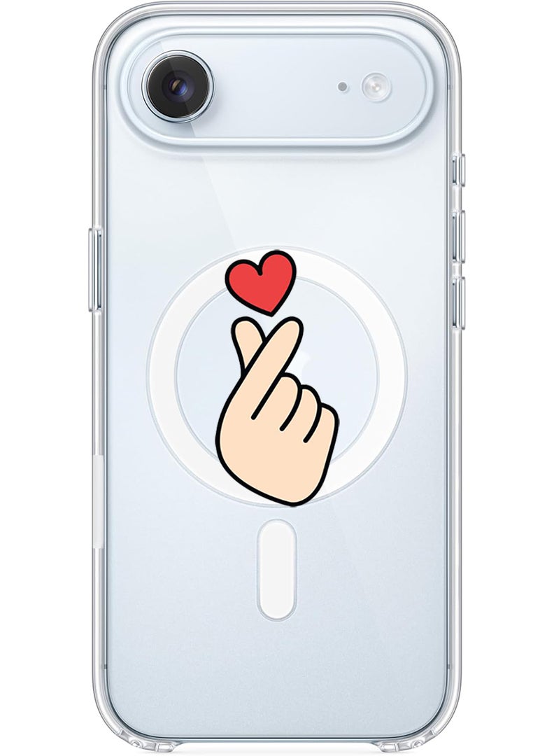 Theodor Magnetic Case for Apple iPhone 17 Air Compatible with MagSafe Wireless Charging, Shockproof Phone Bumper Cover - Snap Love - Image 1