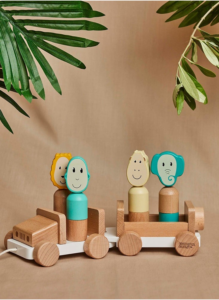 MATCHSTICK MONKEY - Play time Safari Jeep - Image 1