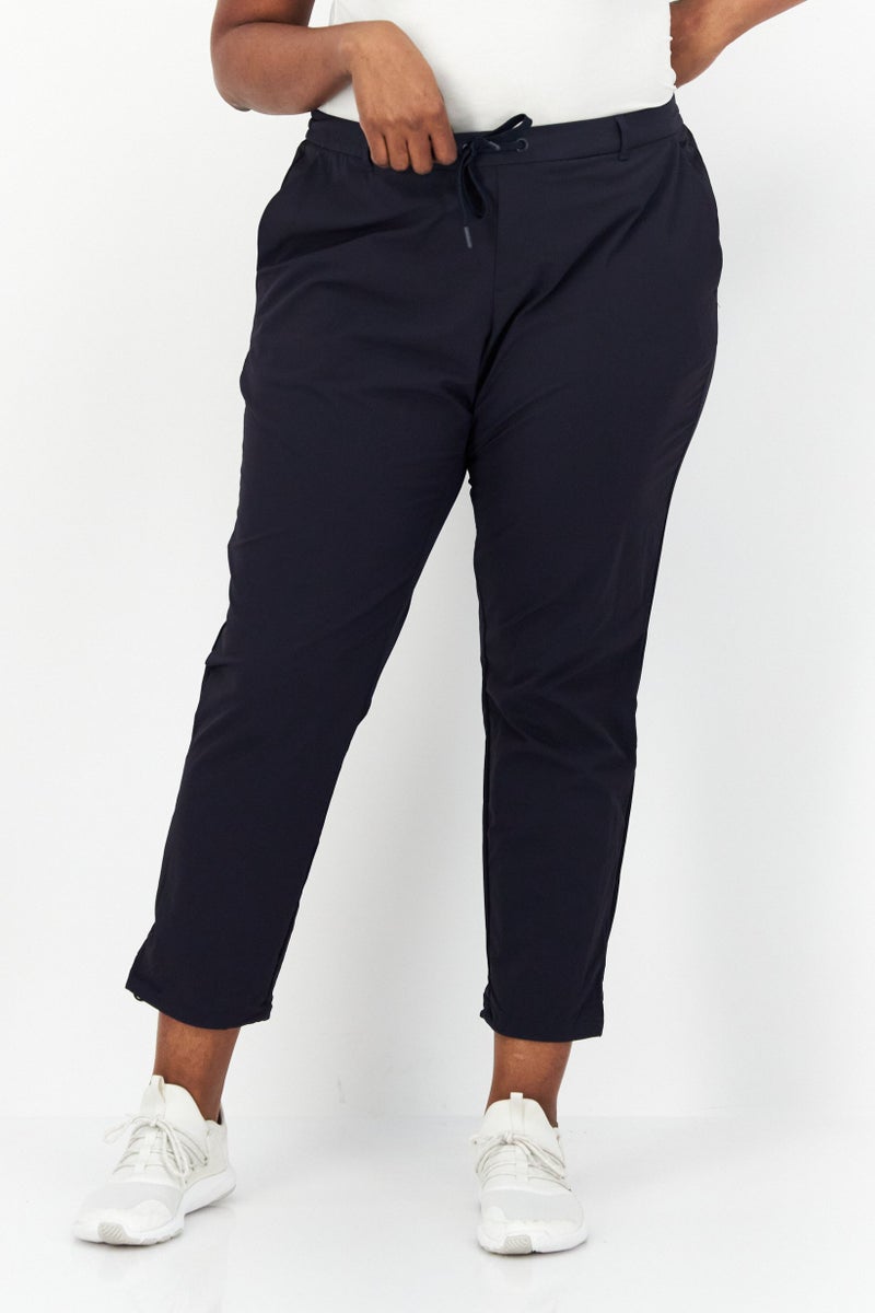 Tchibo Women Sportswear Fit Training Track Pants, Navy  - Image 1