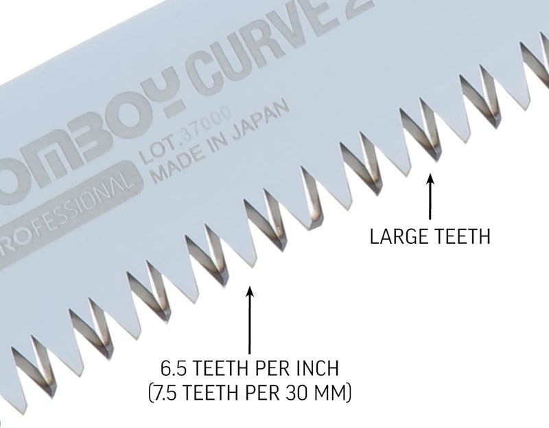 SILKY Replacement Blade Only GomBoy Curve 210mm Large Teeth (718-21) - Image 2