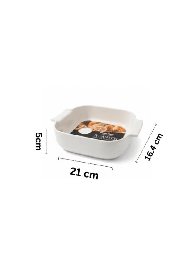 داني هوم طاجن فرن مستطيل من البورسلين من داني هوم (21*16.4 سم) - Image 2