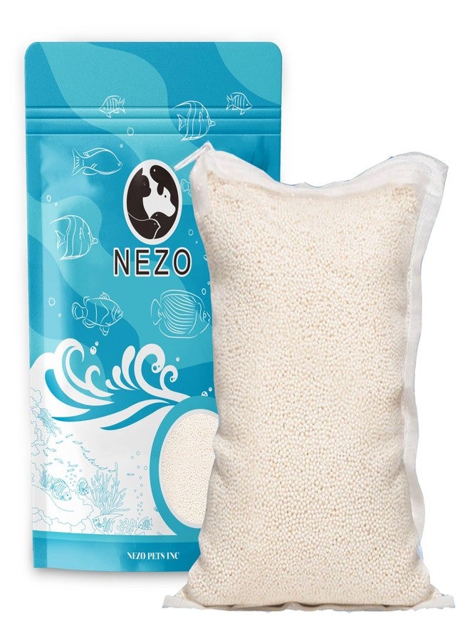 نيزو راتنج ترشيح أحواض السمك من نيزو لإزالة الماء الأصفر لأحواض الأسماك وبرك الكوي والمياه العذبة والمالحة سعة 500 مل مع حقيبة شبكية مجانية. - Image 1