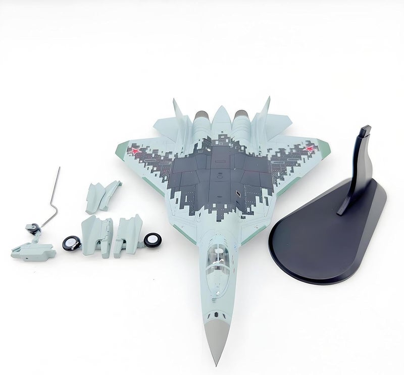 Diecast Plane Model Fighter Jet Collectible Alloy Airplane Display Toy Attack Plane with Realistic Features Suitable for Living Room Bedroom Office - Image 4
