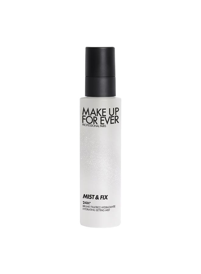 Make Up For Ever Mist & Fix 24HR Hydrating Setting Spray – Dewy, Long-Lasting