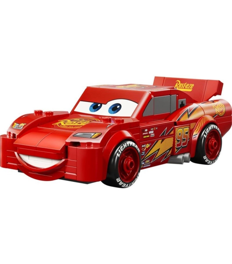 Red Racing Car Building Blocks Set, 283 Pieces