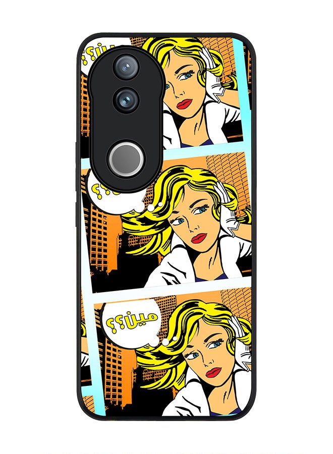 Stylizedd For Vivo V50 / vivo V50e 5G Case,Slim fit Camera Protection, Shockproof Thin Phone cover  - Meen (Comic Strip) - Image 1